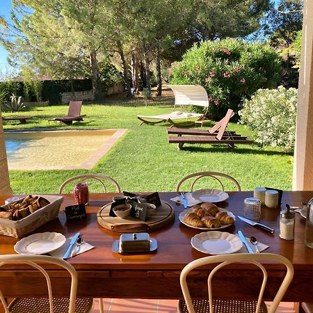 Le Patio, Chambres D Hotes Pour Adultes En Camargue, Possibilite De Naturisme A La Piscine, Aimargues Exterior foto