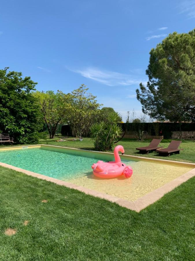 Le Patio, Chambres D Hotes Pour Adultes En Camargue, Possibilite De Naturisme A La Piscine, Aimargues Exterior foto